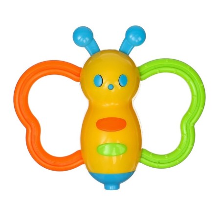 The rattle "Butterfly is a pipe", color mix, crush me-3
