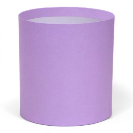 Set of round boxes 2B1, "lilac", without a cover, 10 x 10 x 10.5 cm-2
