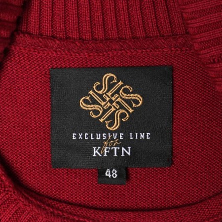 Male jumper SL, 48, burgundy-8