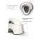 Горшок детский AmaroBaby Ergonomic, с крышкой, цвет молочный