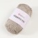 Yarn "Macrame Macrama" 100% polyester 130m/90g (156 gray-beige)