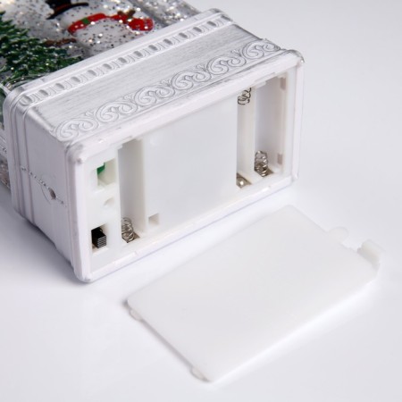 LED figure “Lantern with a snowman” 10.7 × 20.5 × 6-4