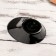 Plastic disposable form for buffes "Sodo", 50 ml, 9.5 cm, black color