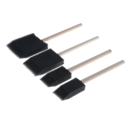 Set of sponge brushes, 4 pieces