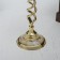 Climber "Virazhi" for 1 candle, brass 7.5x7.5x20.5 cm