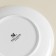 Sl Home “Cascon” plates, d = 20 cm, set 2 pcs, bone porcelain, white