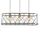 Lamp 2625/3 E27 40W Black 70x20-120 cm Bayerluux