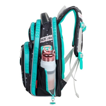 School backpack by Ergon. Spray Across 178 35*26*14 Virgo + Pen, Burner Cher/Bir 24-178-8-2