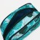 Lightning cosmetic bag, external pocket, green color