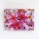 Wall watches: flowers, silent, 25 x 35 cm