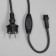 Garland "Curtain" 2 x 3 m, IP65, UMS, dark rubber thread, 760 LED, glow of multi, 220 V