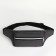 Lightning waist bag, 2 outer pockets, dark blue color