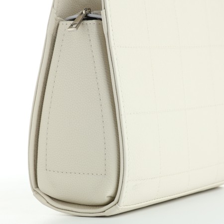 Textura touut bag, small size, white color-5