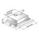 Elikor Elikor "Integra" 50p-400-B2l, built-in, 400 m3/h, 2 speeds, 50 cm, white