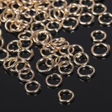 Connective ring 0.5 × 5 mm (set 50 g, ± 1100 pcs.) SM-973, color gold