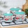 Set of pots "Armel", 3 subjects: 2 l, 3 l, 4 l, enameled covers, induction