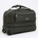 Road bag on wheels, a lightning department, with an increase, an outer pocket, khaki color