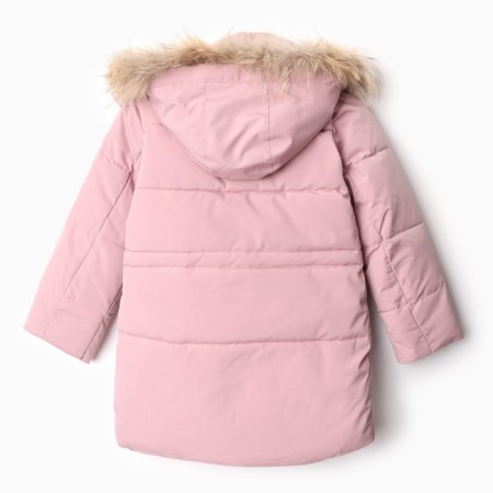Winter jacket for girls, pink color, height 122 cm-4