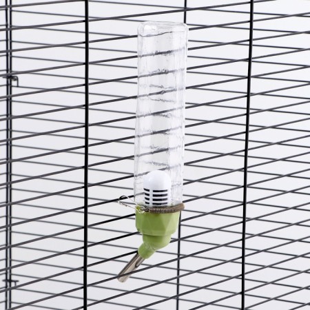 Drill for rodents, 125 ml, fastening-spring, and two replaceable filters, green-3