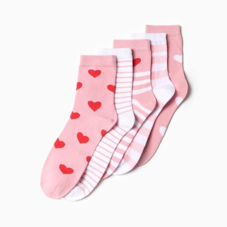 Set of female socks KAFTAN "everything will come true" size 36-39 (23-25 ​​cm), 5 pairs-3