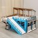 The prefabricated wooden model "Parking" Color