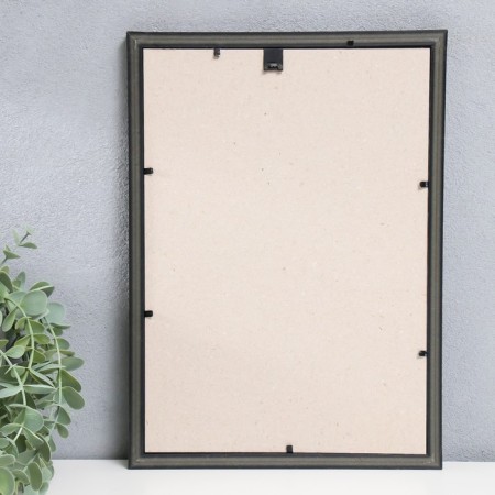 Photo frame plastic "reed" 21x30 cm, brown-2