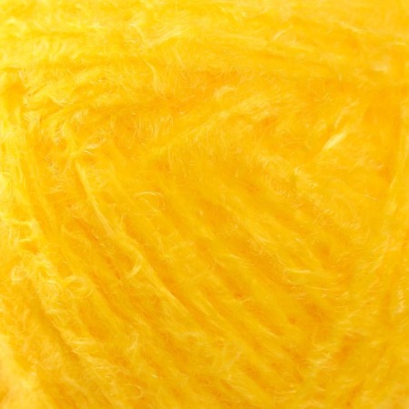 Knitting yarn "Deluxe" 100% polypropylene 140m/50g set 2 pcs - yellow-3