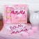 Gift set of "beloved mother" kitchen apron 50cm x 70cm and baking forms