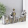 Polystone souvenir "Two birds on cubes. Welcome" 3x20.3x12 cm
