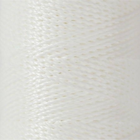 The threads are waxed, round, 300d/3, 0.35 mm, 60 ± 2 m, white color-1