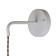 Bra "Altis" E27 40W white 20.5x13-40 cm
