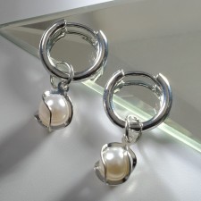 Earrings with the removable element 