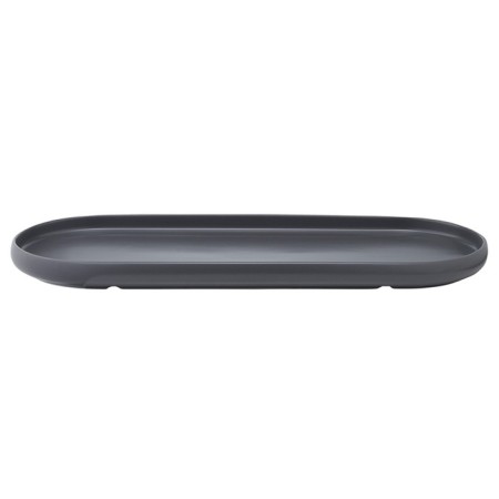 Oval dish TKANO Essential, dark gray color-3