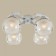 Ceiling Citilux Cutilux CL157141, 40x40x20 cm, 4x75W, E27, black and white color