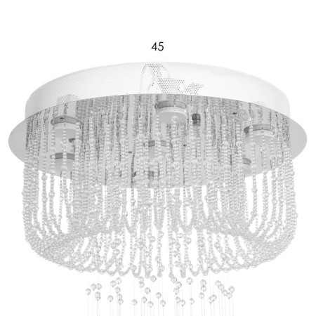 Aelita Cascade lamp 7xled chrome 50x50x65cm Bayerlux-8
