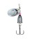 Spinning spinning Namazu Lothar, 4 g, silver color