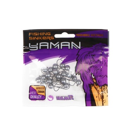 Jig ball without a neck "Yaman", 4 g, 20 pcs.-2