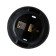Suspending cartridge, e27, with a terminal block, black