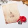 Bracelet Amulet on the thread "Red thread" rune success, red color with black silver, 30 cm