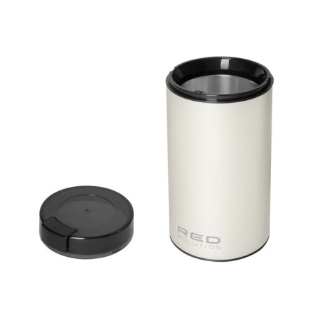 Red Solution RCG-M1611 coffee grinder, electric, knife, 240 watts, 70 g, timer, beige-2