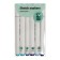 Meshu bilateral markers for sketching, 12 colors (sea colors)