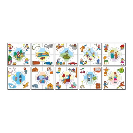 Teaching game Learn playing "Who does what"-2