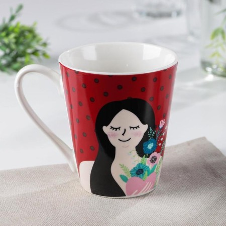 Porcelain shade "Girl", 320 ml