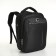 Backpack - male bag, textile color gray