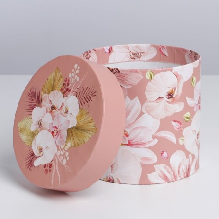 Set of boxes 5 in 1, gift packaging, “Flowers”, 13 x 13.5–19.5 x 23 cm-12