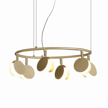 Suspended chandelier Mantra Shell, Led, 3710lm, 3000k, 300 mm, gold color-2