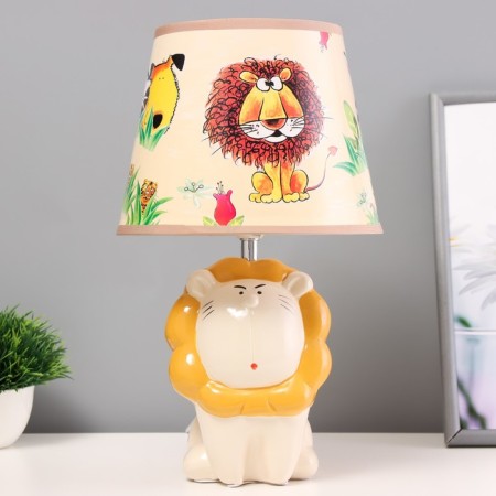 Board lamp "Leo" E14 40W white 20x20x35cm