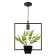 Lamp Bayerlux "Square" Black 1x40W E27 12x34x48 cm