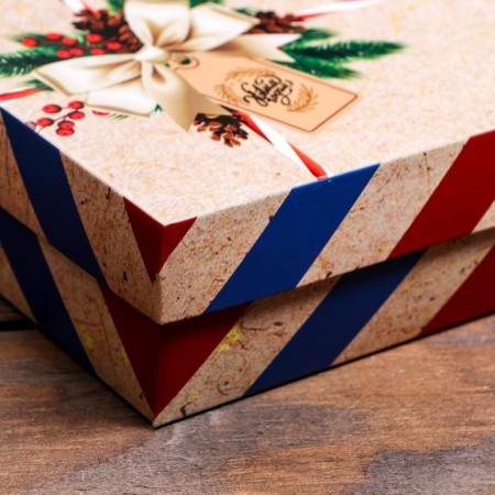 Gift box team "Post", 16.5 x 12.5 x 5.2 cm-4