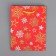 Laminated vertical "Star snowflakes", S 12 x 15 x 5.5 cm, New Year
